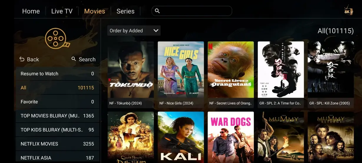 Multi-screen visning på surfplatta och TV