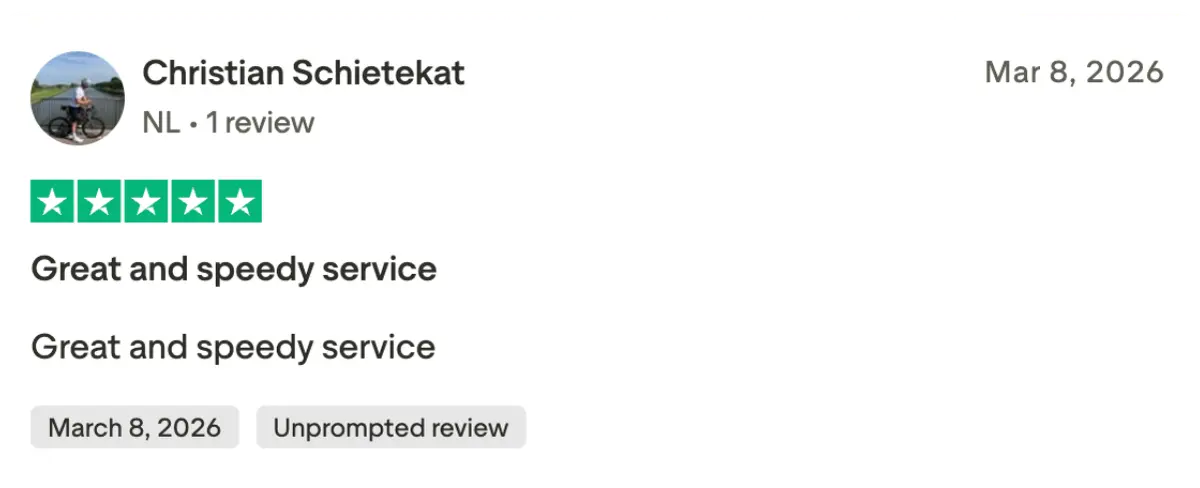Trustpilot nöjd kund IPTV Sverige